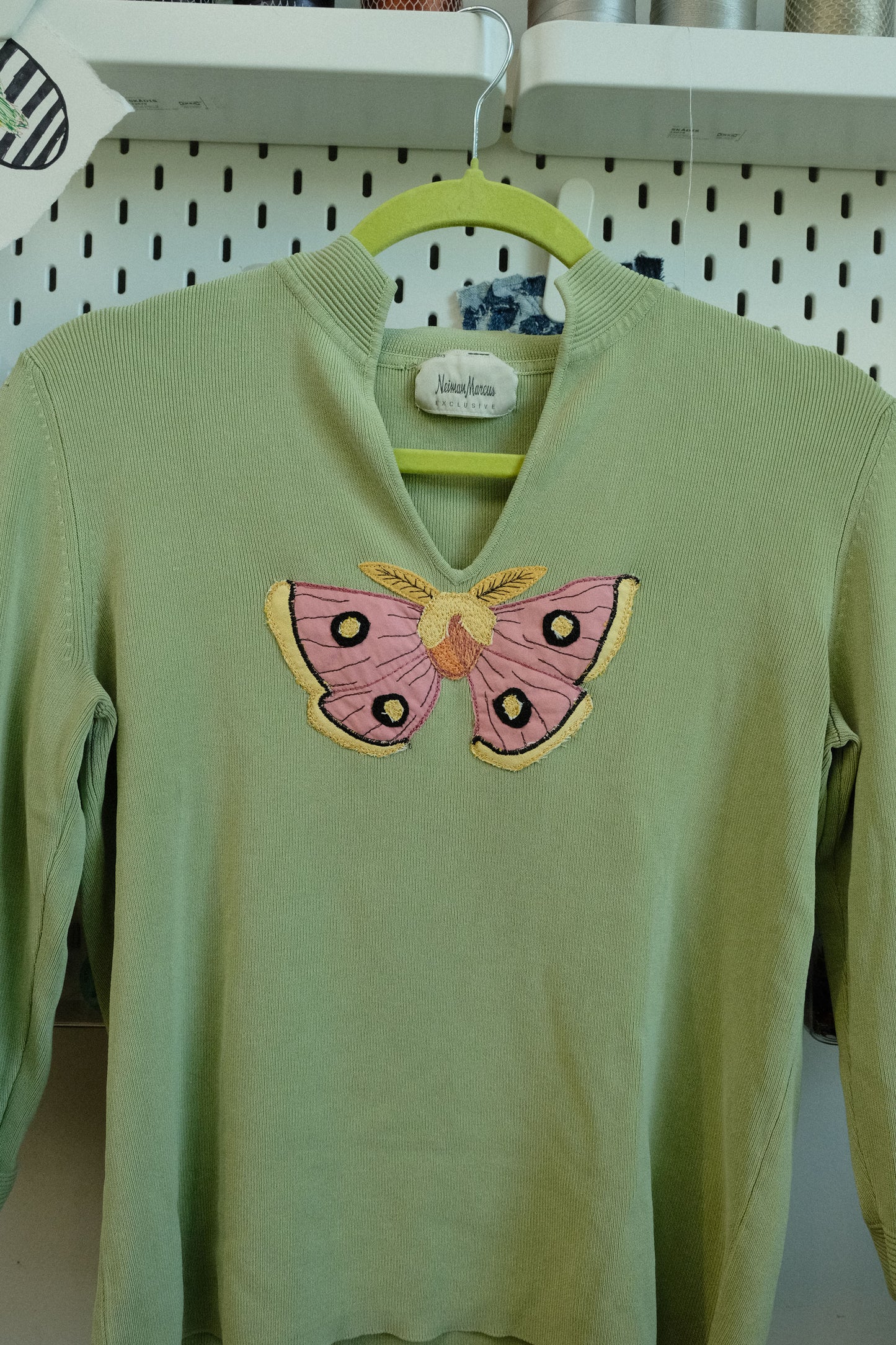 luna moth long sleeve *MEDIUM*