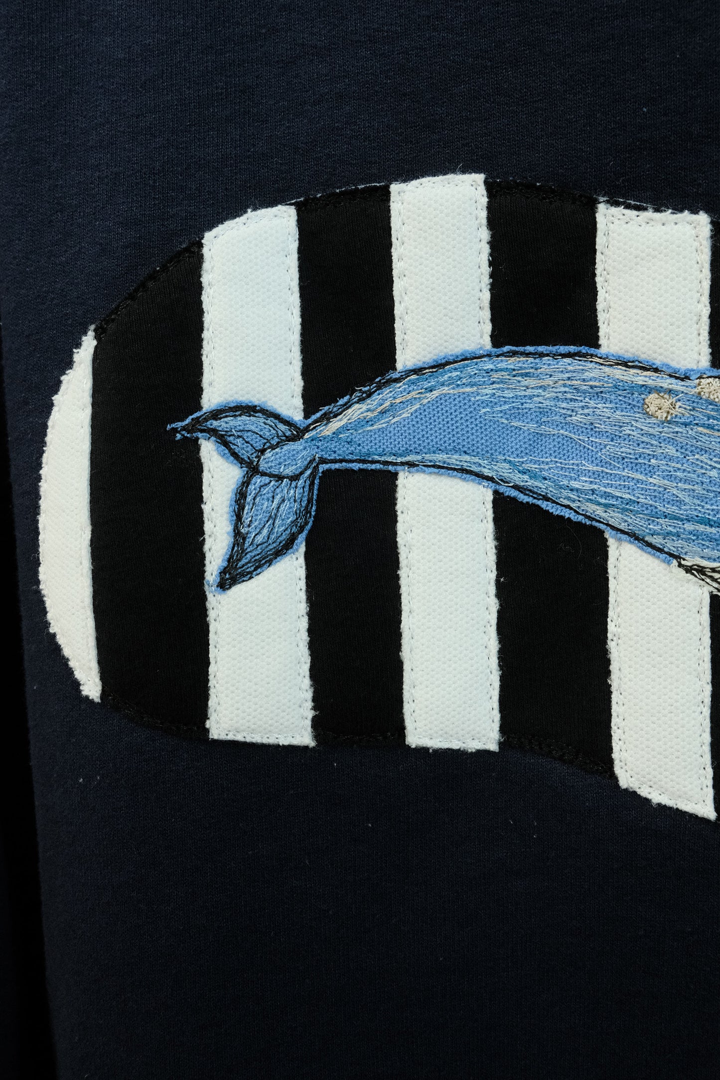 whale portrait crewneck *MEDIUM*
