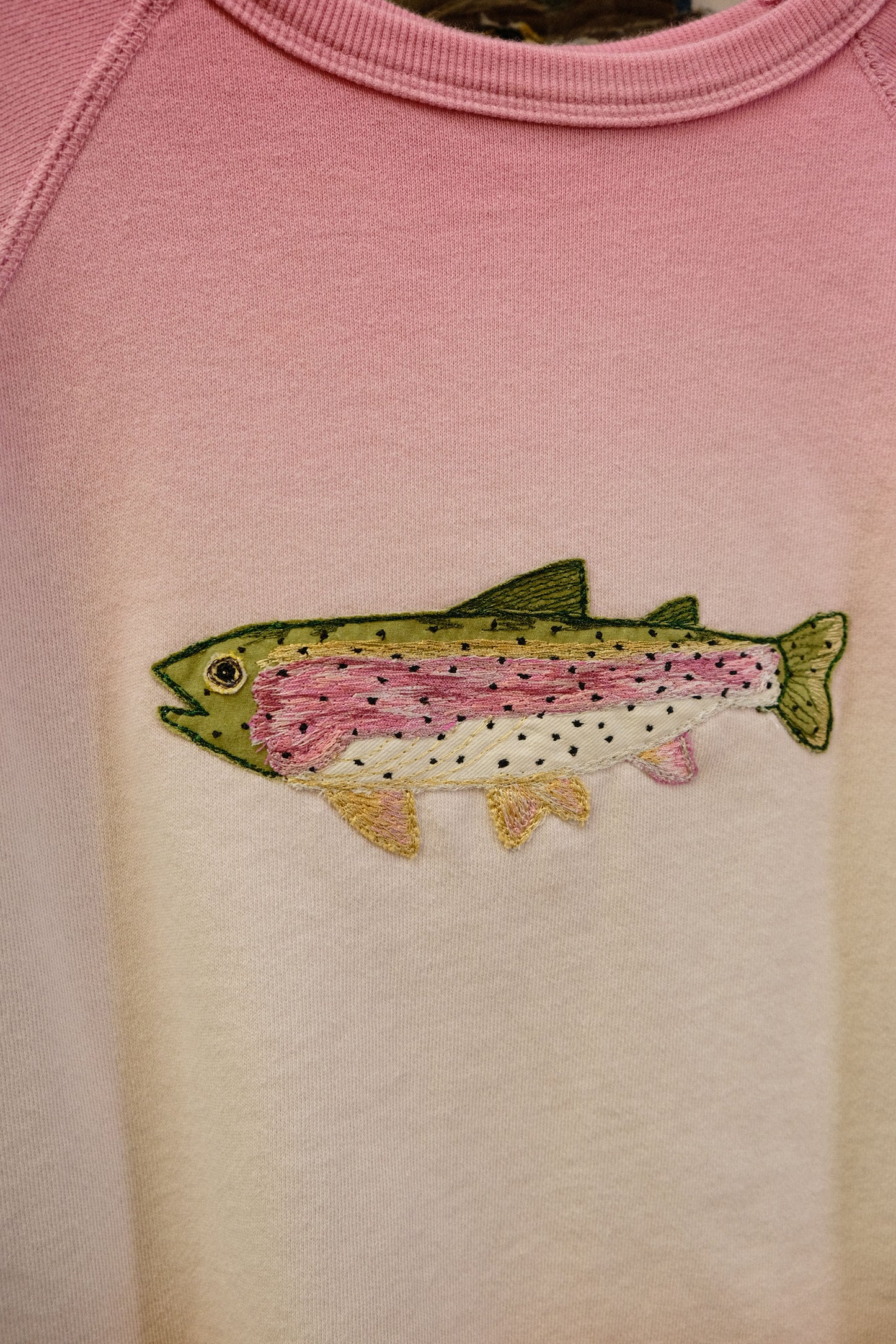 rainbow trout crewneck *medium*