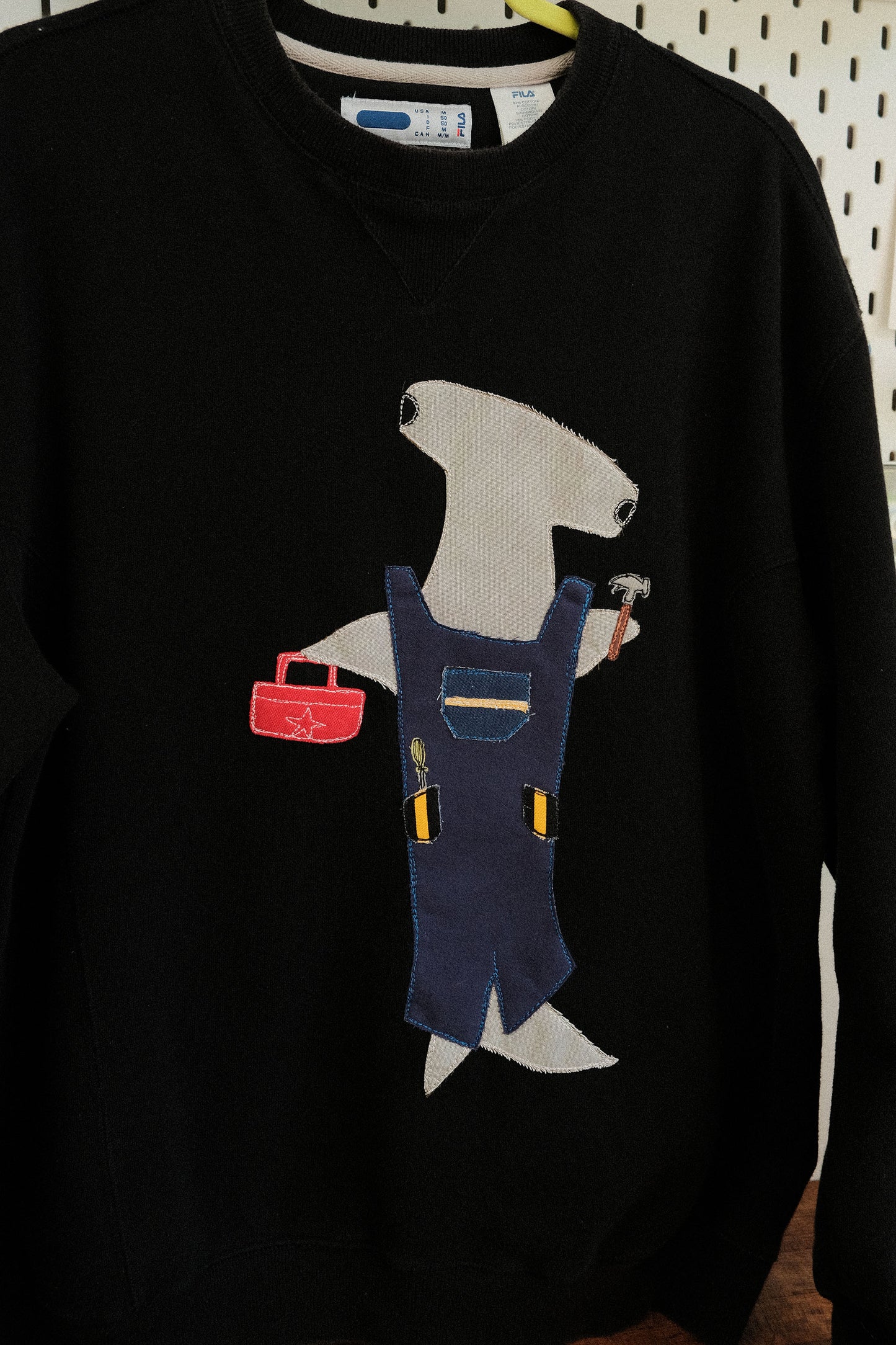 handy hammy crewneck *medium oversized*