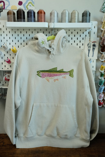 trout hoodie *LARGE*