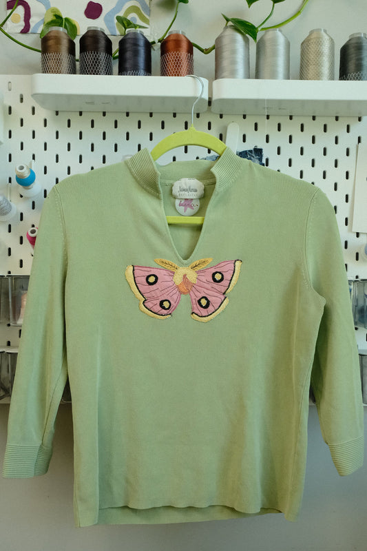 luna moth long sleeve *MEDIUM*
