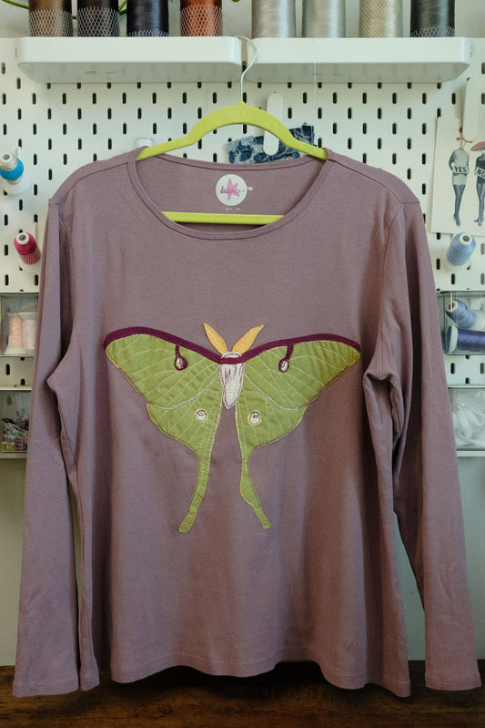 luna moth long sleeve *2XL*