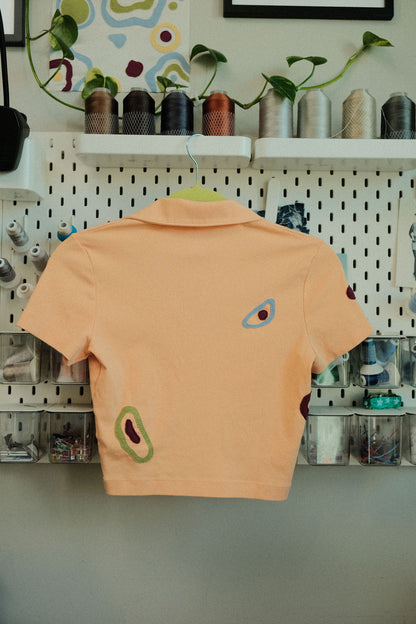 abstract patchwork tee *SMALL*