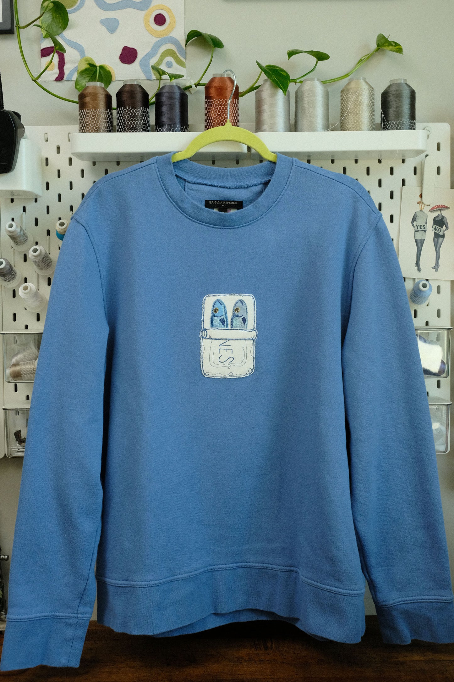 sardines! crewneck *XL*