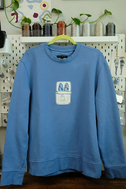 sardines! crewneck *XL*