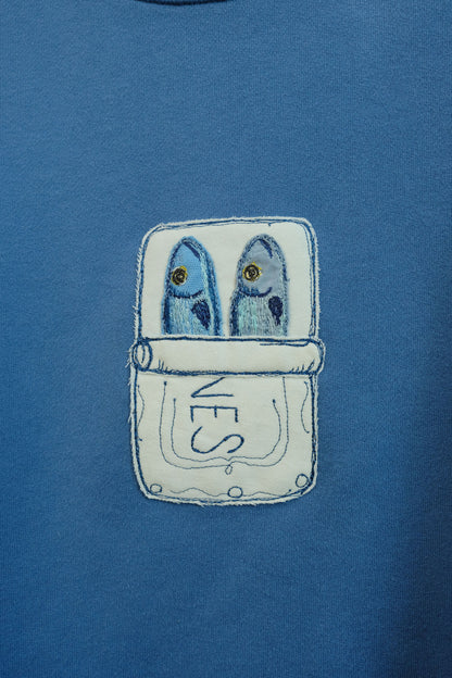 sardines! crewneck *XL*