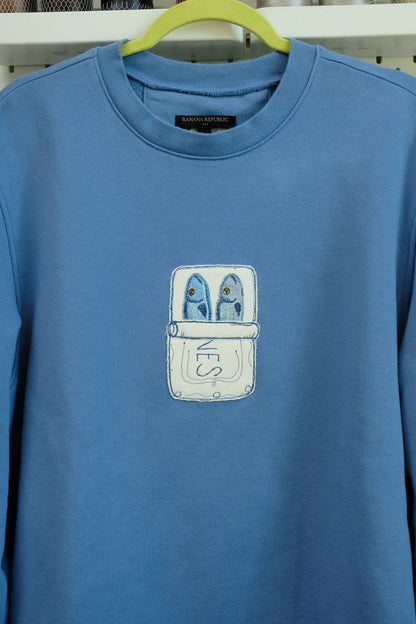 sardines! crewneck *XL*