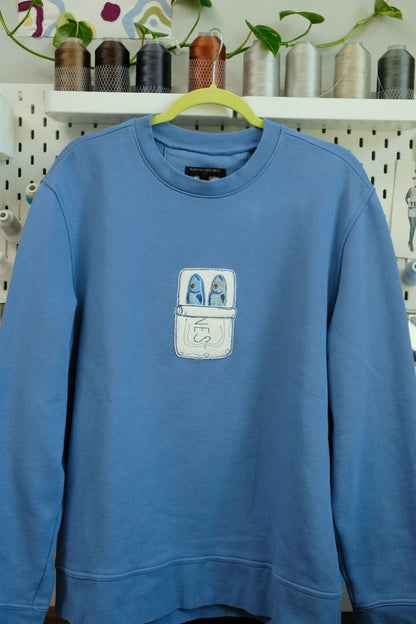 sardines! crewneck *XL*