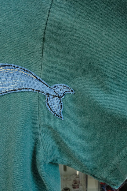 double whale tee *MEDIUM*