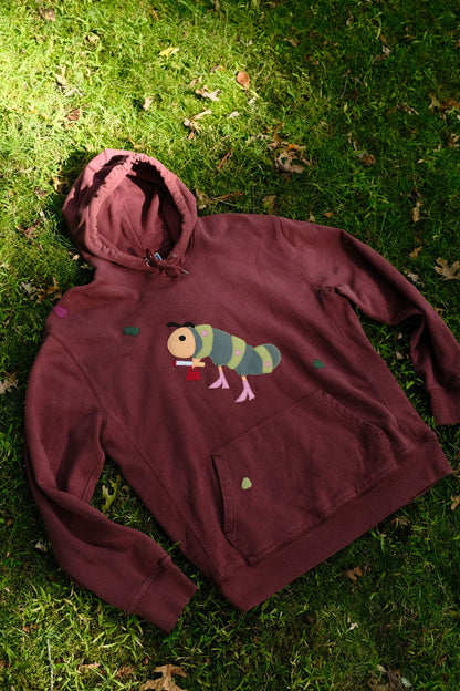 caterpillgirl hoodie *XL*