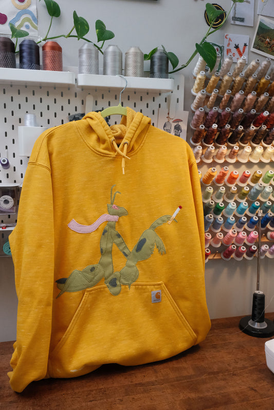 ciggy mantis carhartt hoodie *XL*