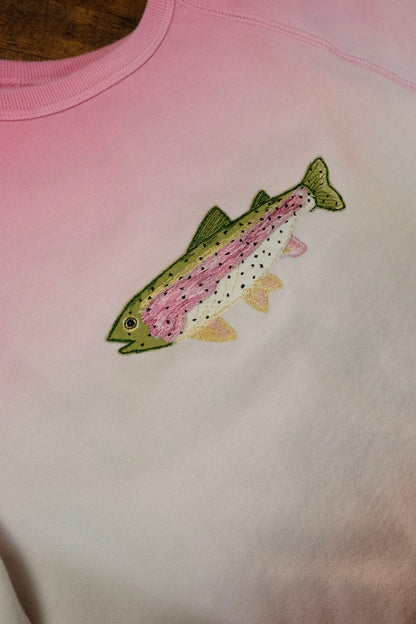 rainbow trout crewneck *medium*