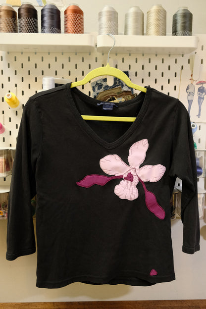 orchid quarter sleeve *large*