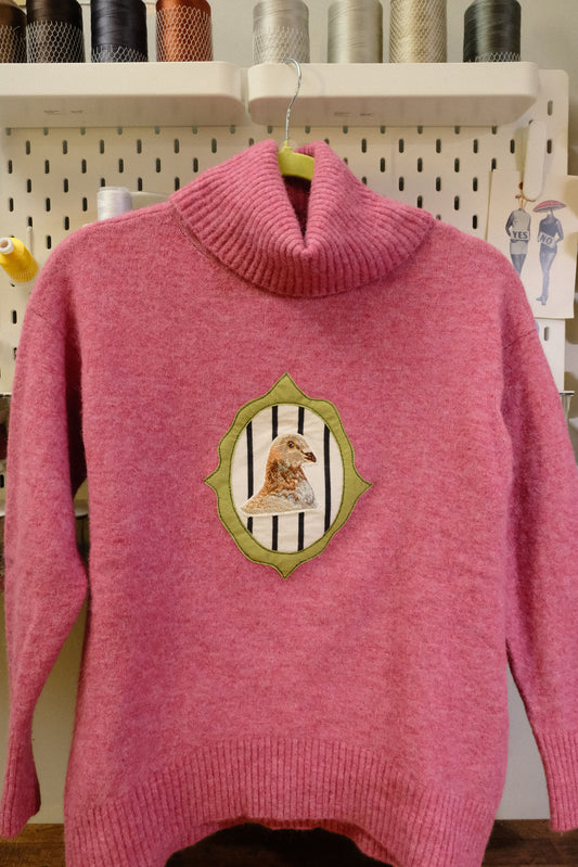 pigeon portrait sweater *x small*