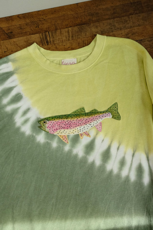 tie dye trout *LARGE*