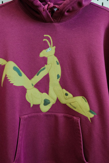 mega mantis star hoodie *women's S oversized*
