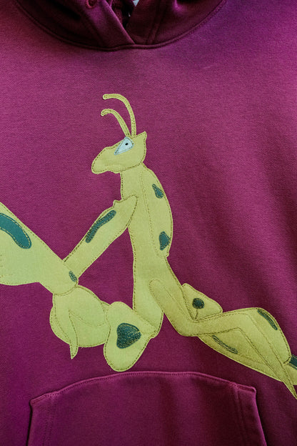 mega mantis star hoodie *women's S oversized*