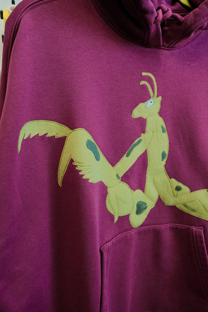 mega mantis star hoodie *women's S oversized*