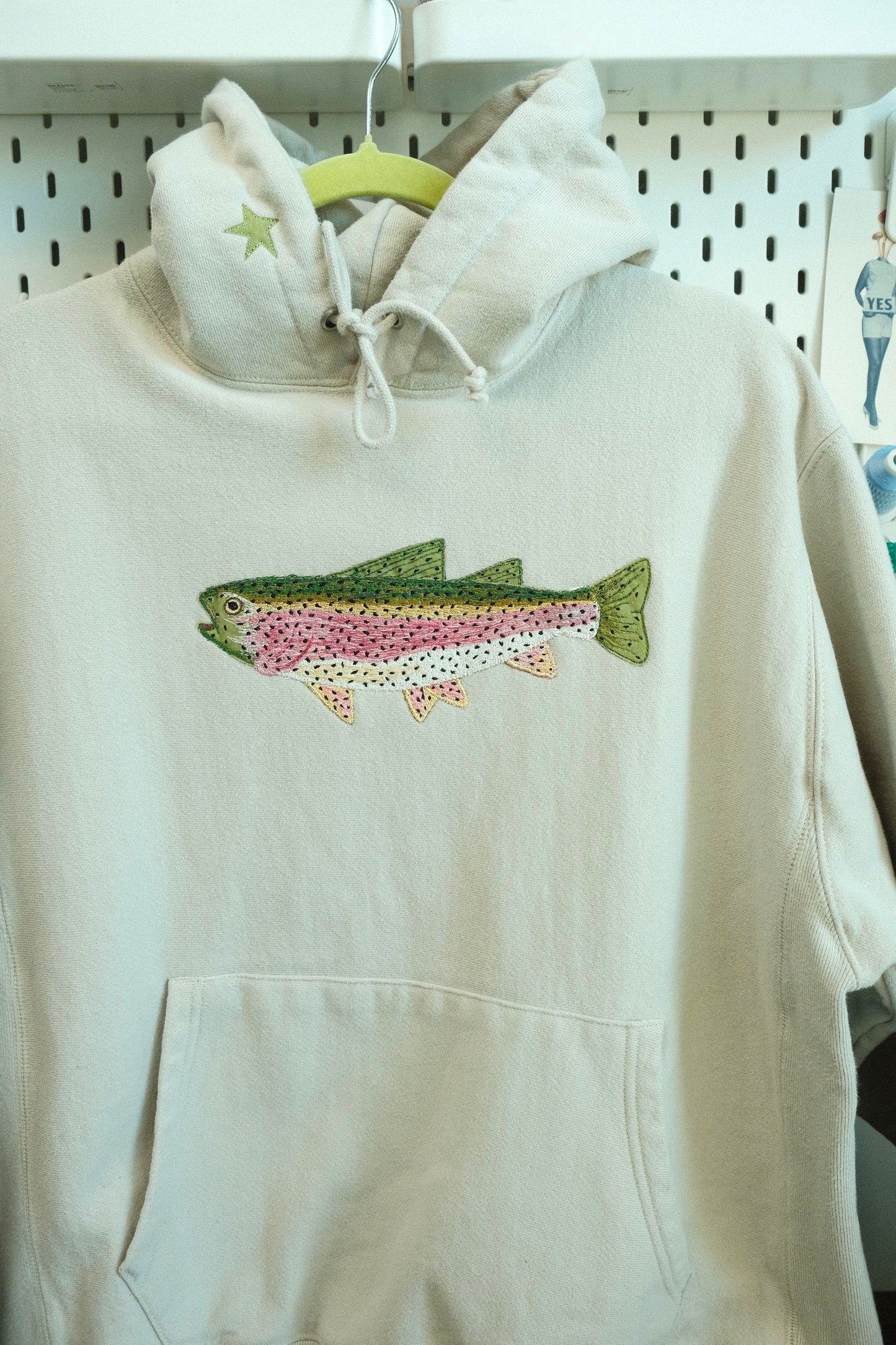 trout hoodie *LARGE*