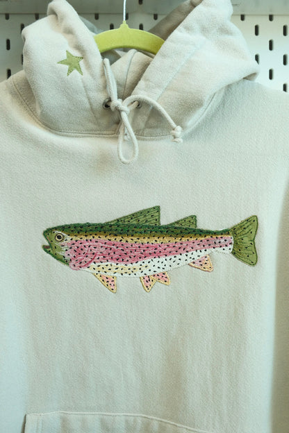 trout hoodie *LARGE*