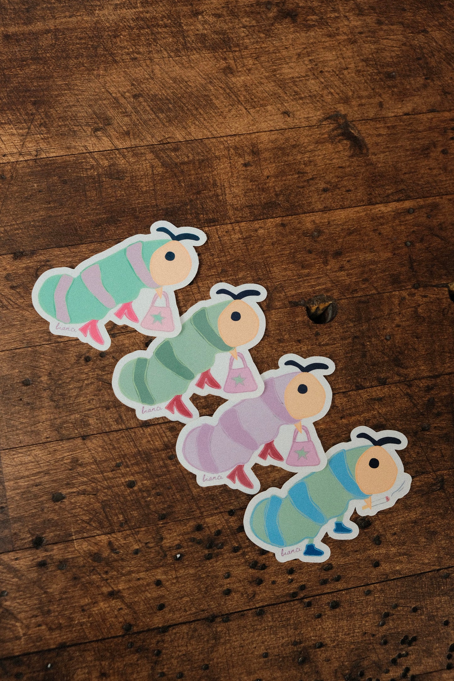 caterpillgirl stickers!