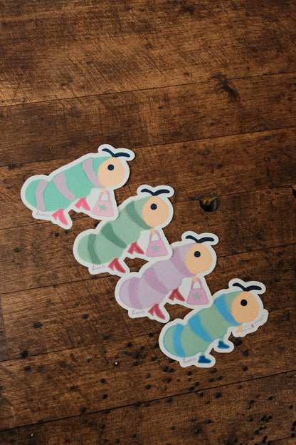 caterpillgirl stickers!