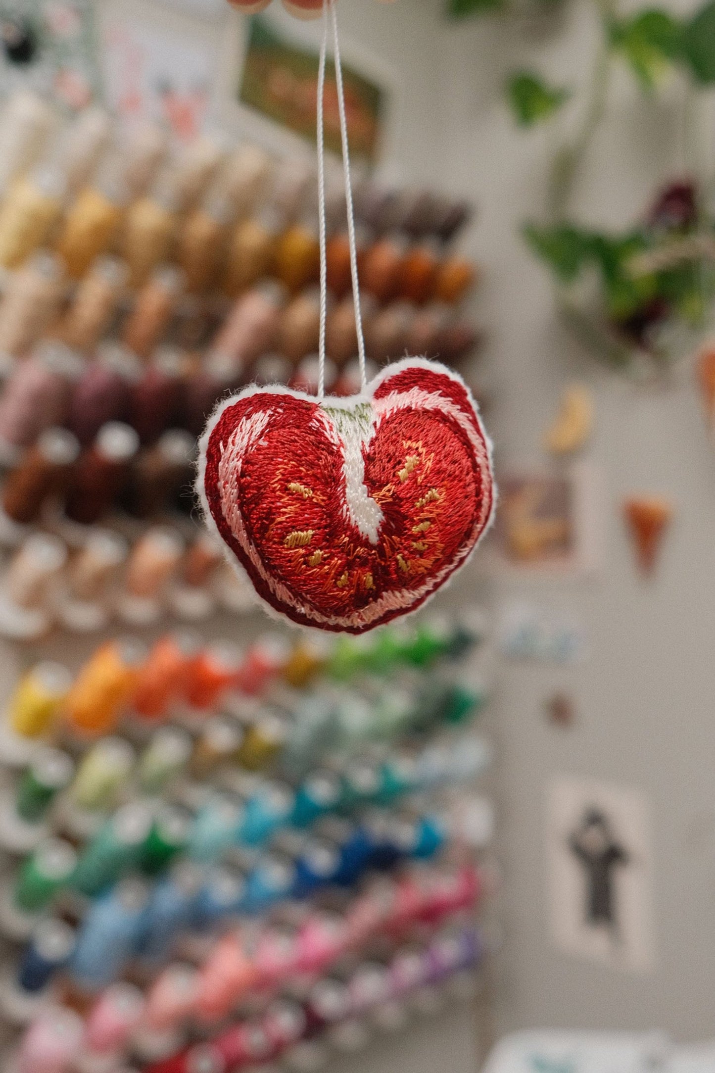 tomato slice ornament