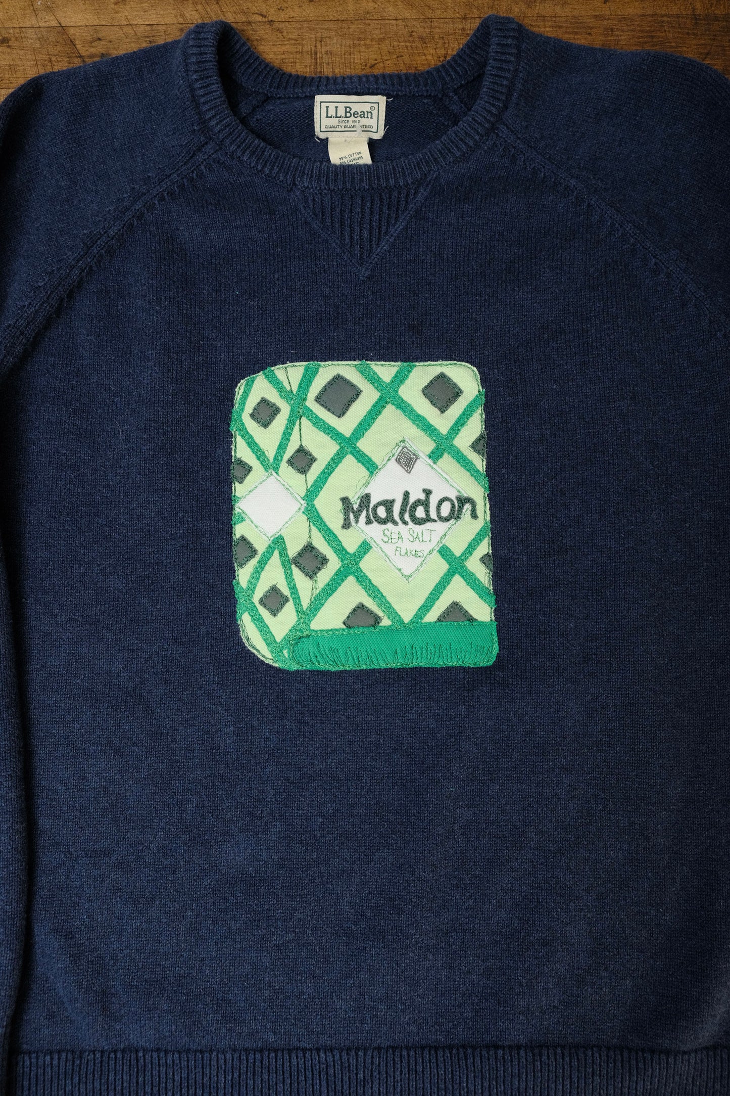 maldon salt knit sweater *large*