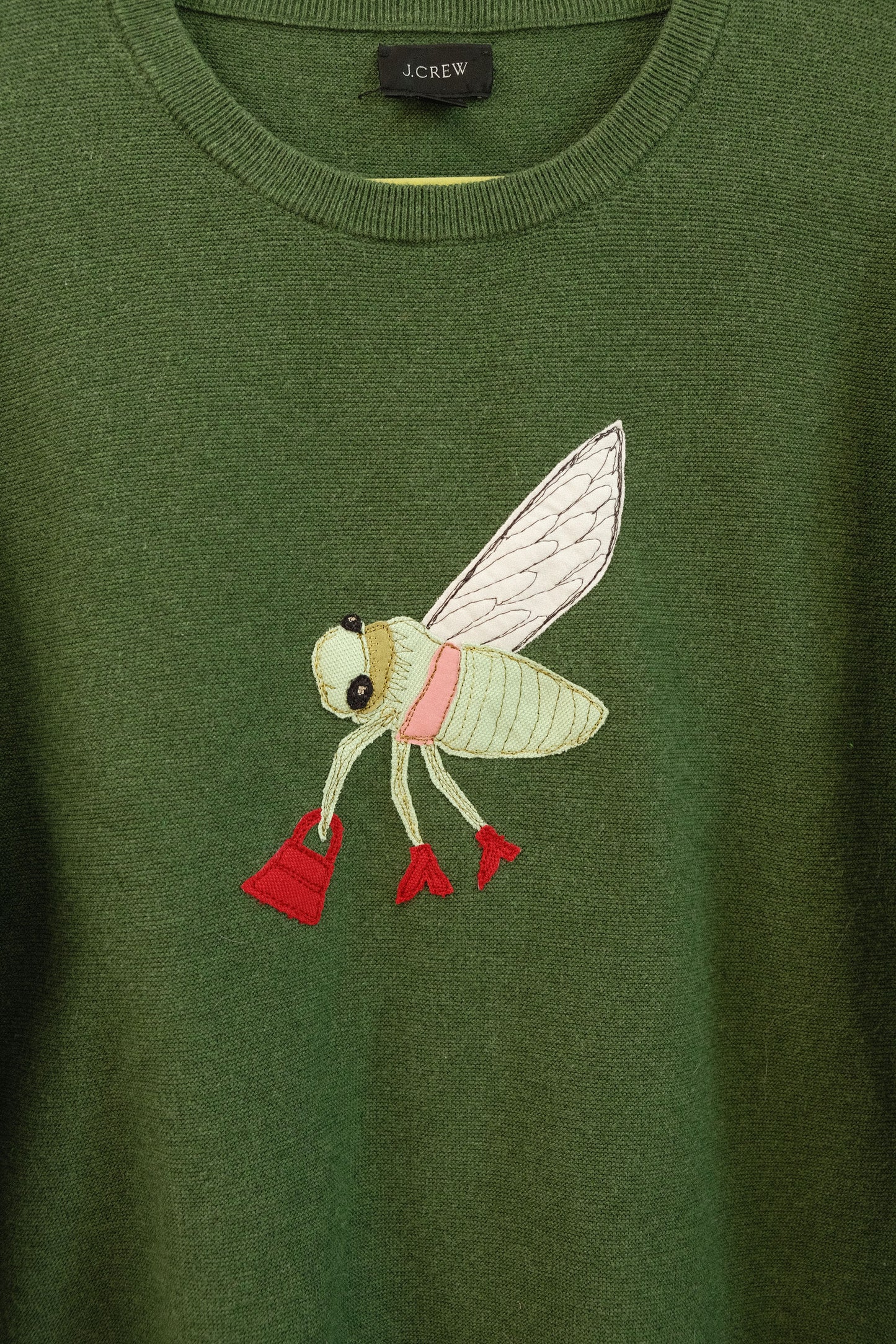 cicada in boots microknit sweater *large*