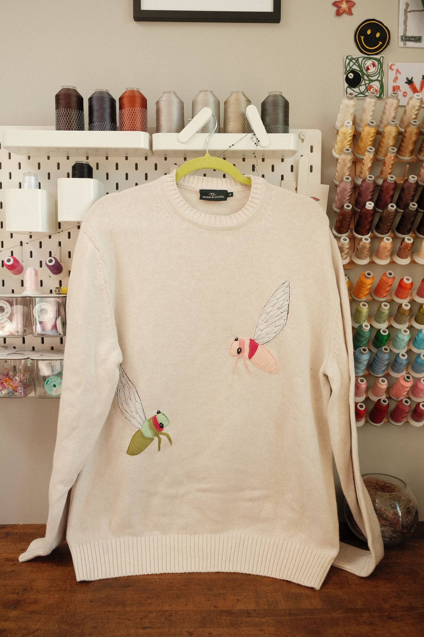 triple cicada sweater *medium/large*