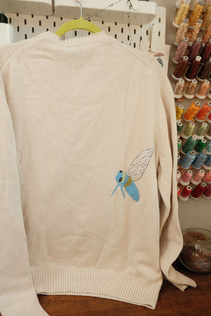 triple cicada sweater *medium/large*