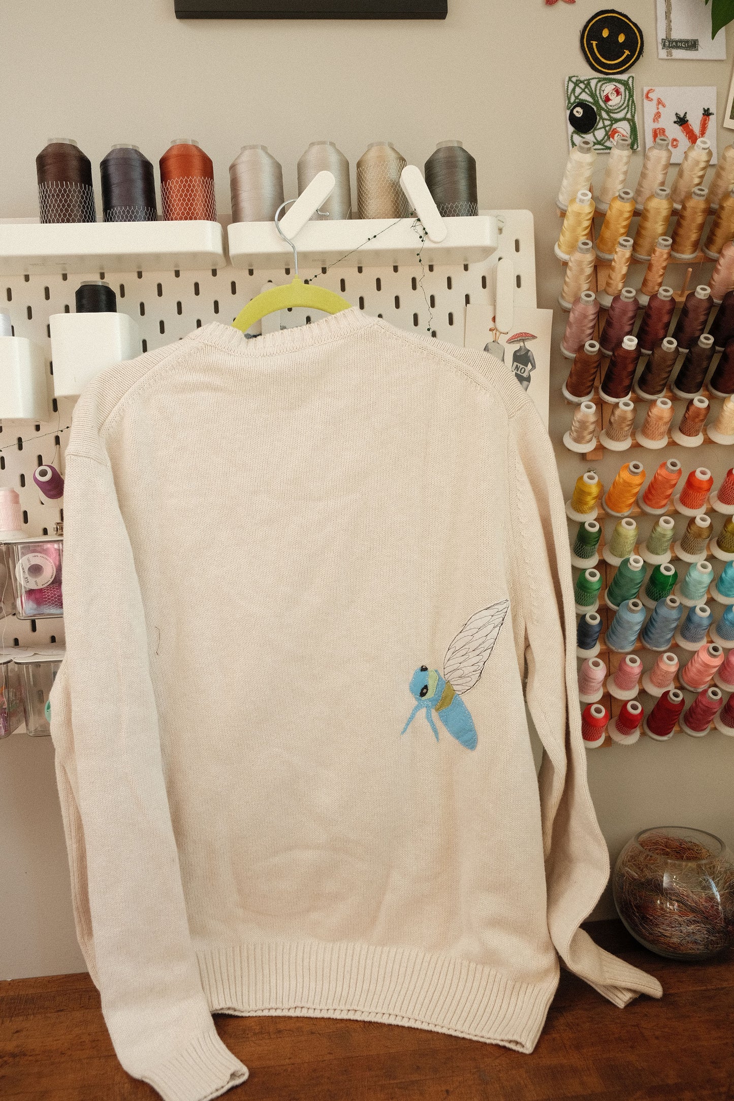 triple cicada sweater *medium/large*