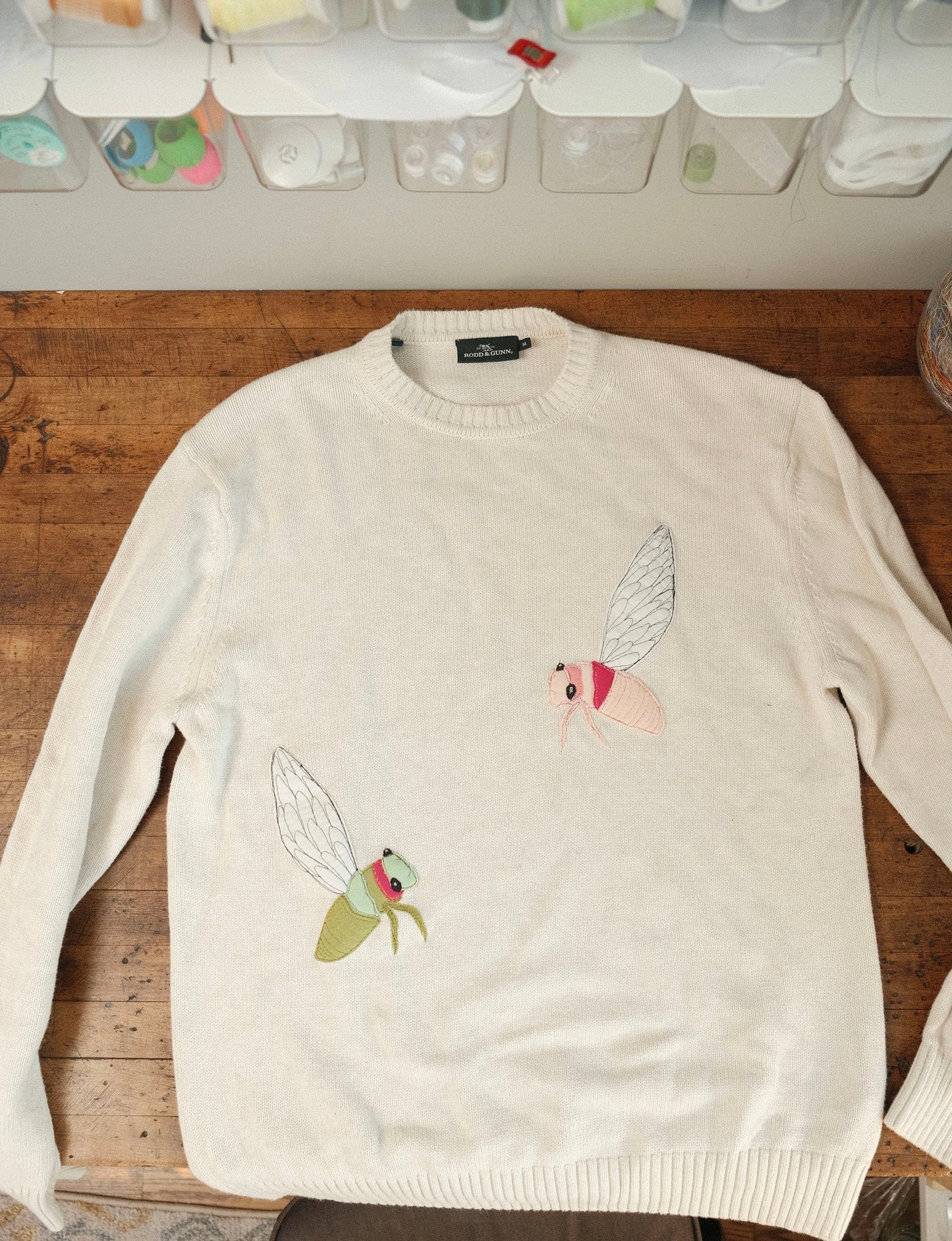 triple cicada sweater *medium/large*