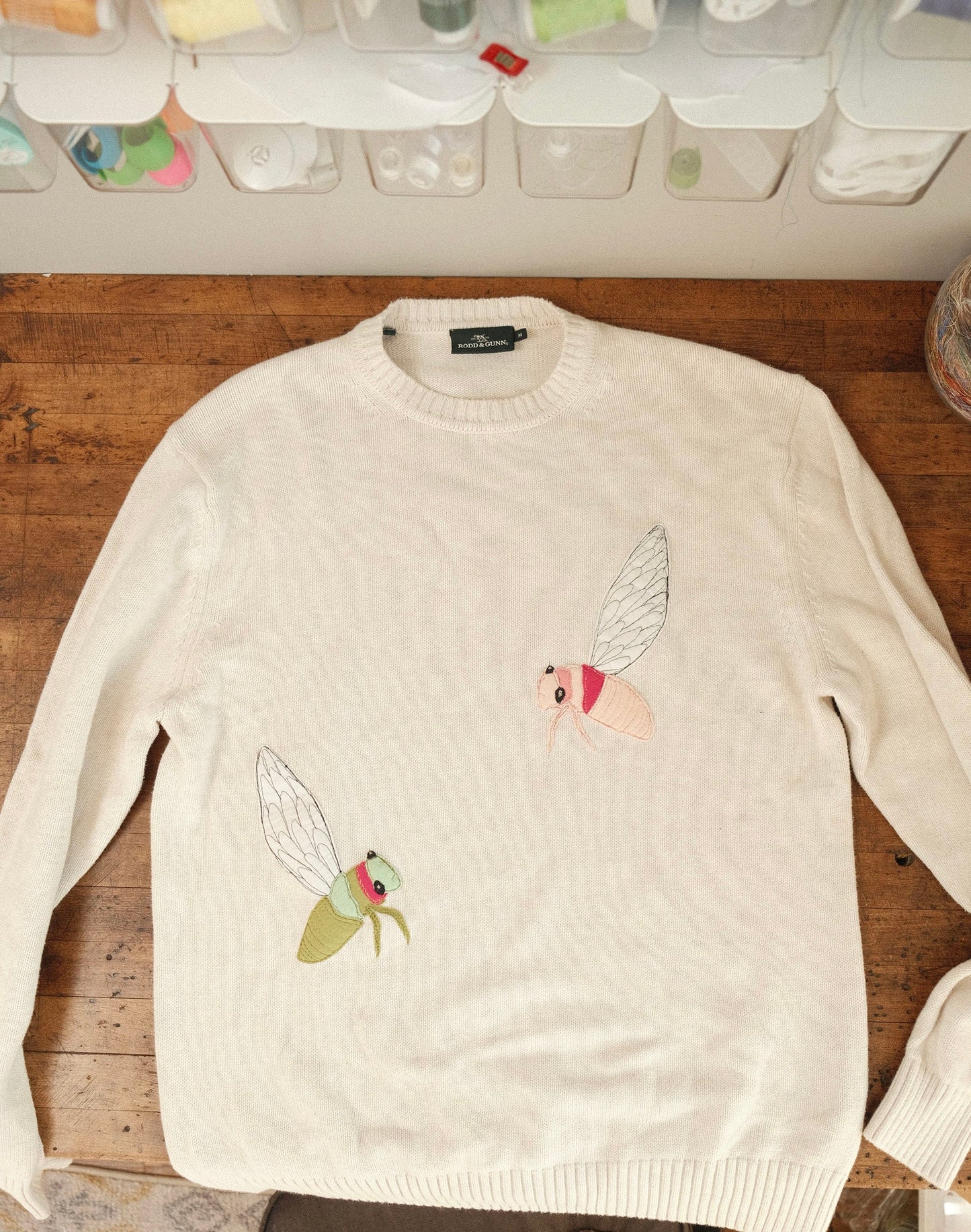 triple cicada sweater *medium/large*