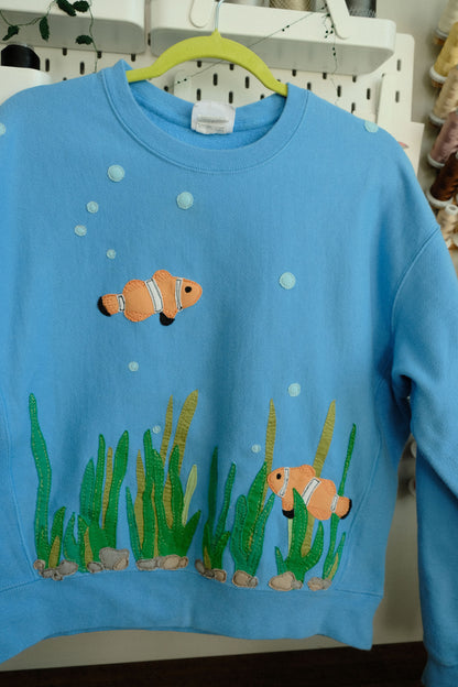 fish tank sweater *small/medium*