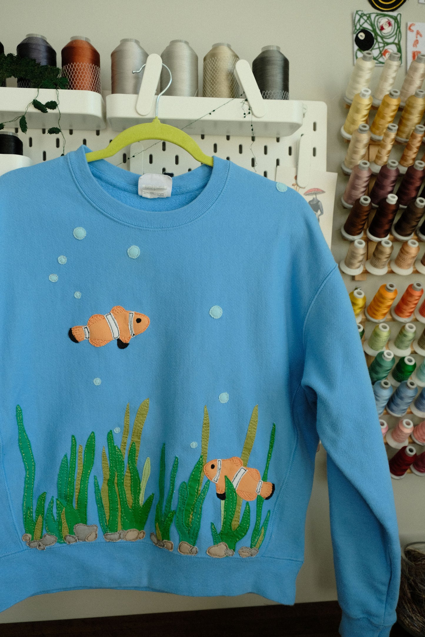 fish tank sweater *small/medium*