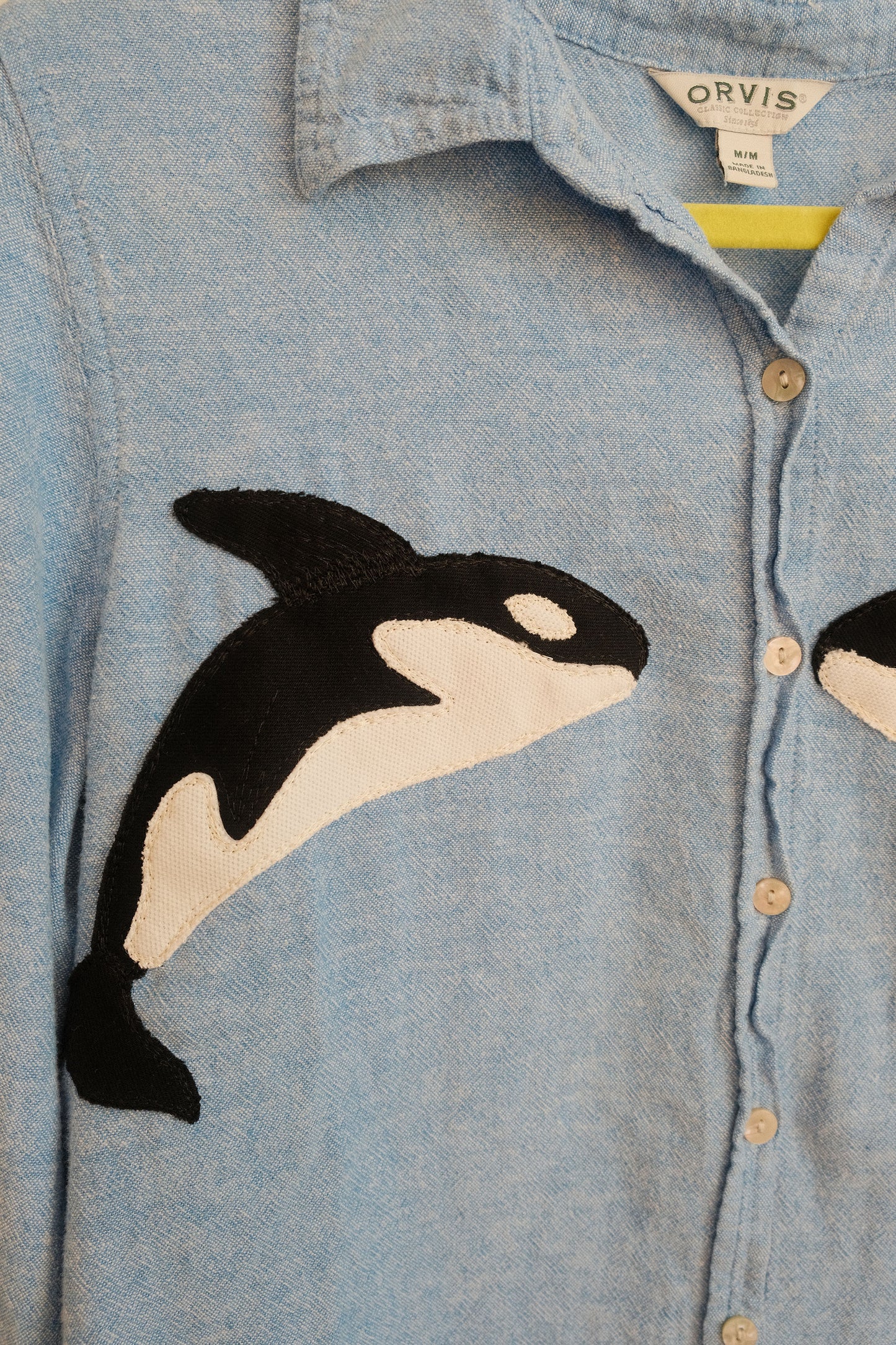 double orca button up *medium*