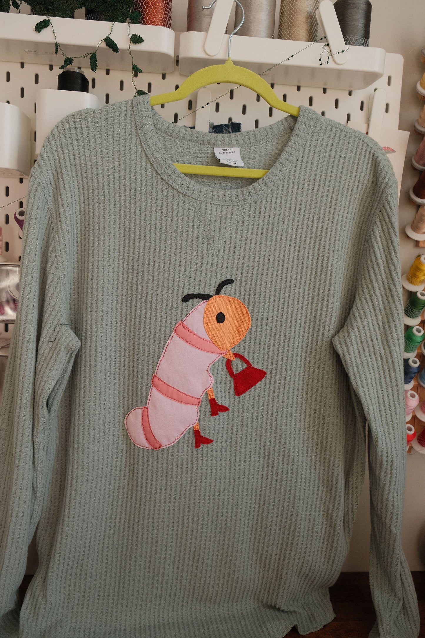 caterpillgirl long sleeve *large*