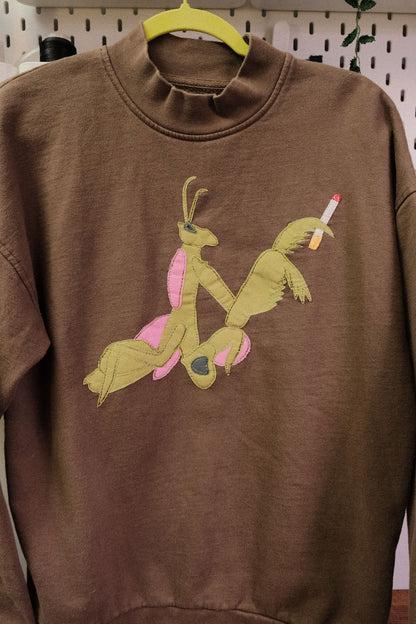 ciggy mantis mock neck *small oversized*