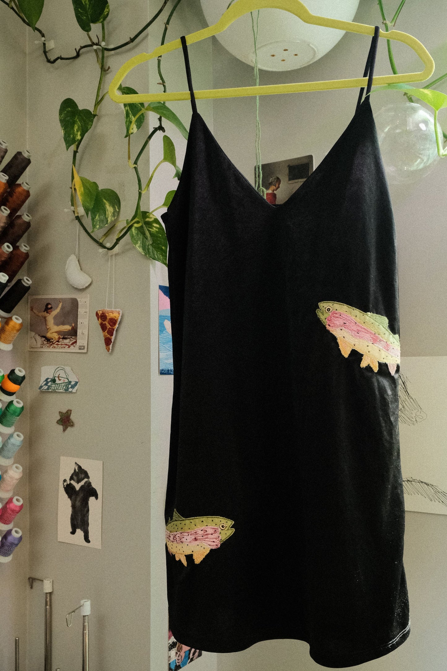 double trout mini slip dress *SMALL*