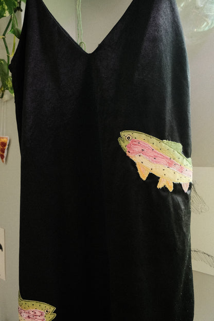 double trout mini slip dress *SMALL*