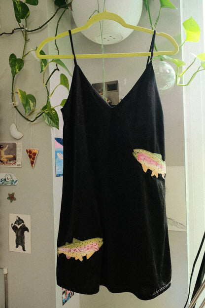 double trout mini slip dress *SMALL*