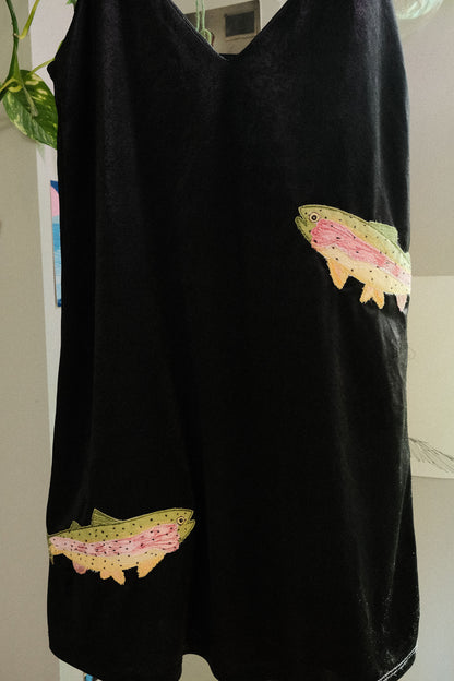 double trout mini slip dress *SMALL*