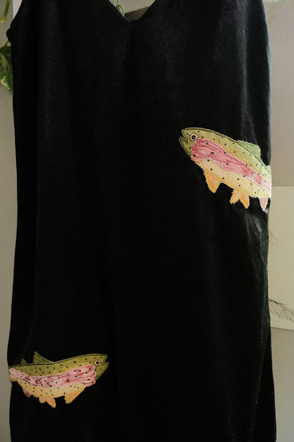 double trout mini slip dress *SMALL*